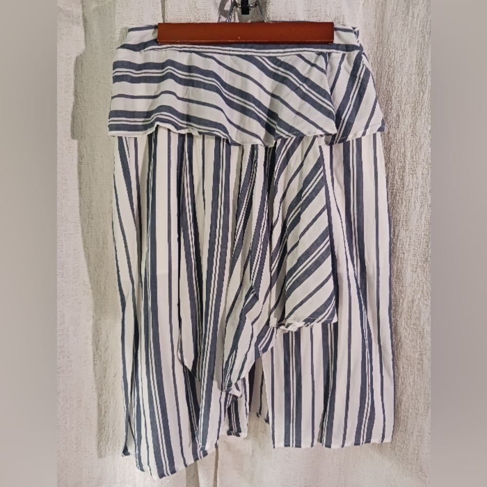 Walter Baker Gabrielle Striped skirt womens size 10 cotton lined
